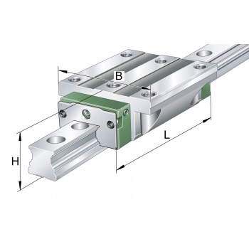 Vozík lineárneho vedenia R165121320 Bosch Rexroth